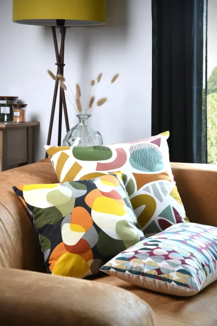 Perdea Paloma 140X260 cm, culoare negru, 100% poliester - imagine 3