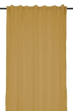 Perdea Madrid 140X260 cm, culoare muștar, 100% poliester - imagine 3