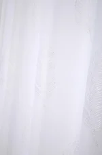 Perdea Vibes 140X260 cm, culoare argintiu, 100% poliester - imagine 2