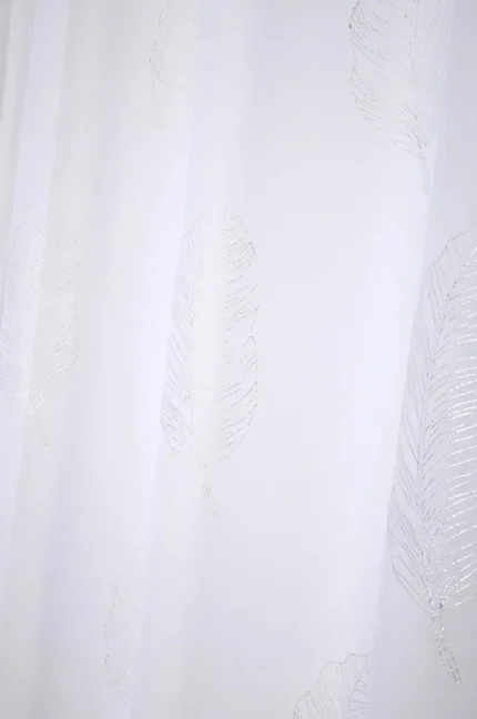 Perdea Vibes 140X260 cm, culoare argintiu, 100% poliester - imagine 2