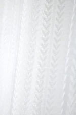 Perdea Callie 140X260 cm, culoare alb, 100% poliester - imagine 3