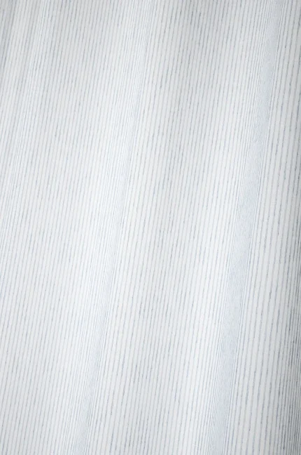 Perdea Camaret 140X260 cm, culoare bleu, 100% poliester - imagine 2