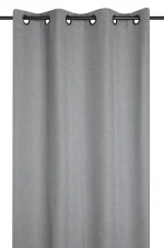 Draperie Portland 140X260 cm, culoare gri, 100% poliester - imagine 2