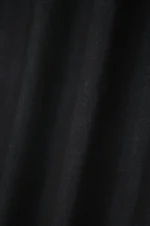 Draperie Portland 140X260 cm, culoare negru cărbune, 100% poliester