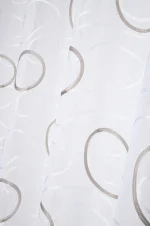 Perdea Liverpool 140X260 cm, culoare natural, 100% poliester