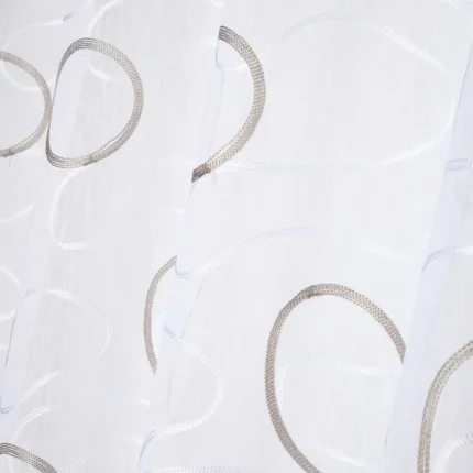 Perdea Liverpool 140X260 cm, culoare natural, 100% poliester