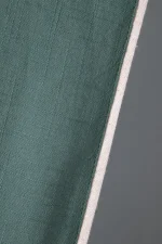 Draperie Helios 140X260 cm, culoare verde, 100% bumbac - imagine 5