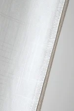 Draperie Helios 140X260 cm, culoare alb, 100% bumbac