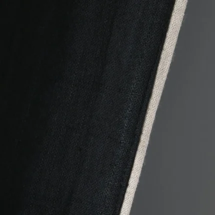 Draperie Helios 140X260 cm, culoare negru, 100% bumbac