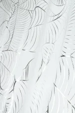 Perdea Patras 140X260 cm, culoare argintiu, 100% poliester