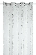 Perdea Patras 140X260 cm, culoare argintiu, 100% poliester - imagine 2