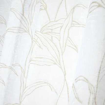 Perdea Myrna 140X260 cm, culoare natural, 100% poliester