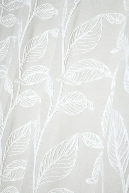 Perdea Hemera 140X260 cm, culoare natural, 100% poliester - imagine 3