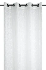 Perdea Pa×ton 140X260 cm, culoare alb, 100% poliester - imagine 2