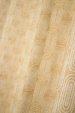 Draperie Pa×ton 140X260 cm, culoare muștar, 30% poliester 70% bumbac