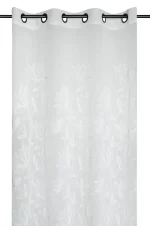 Perdea Bibury 140X260 cm, culoare alb, 100% poliester - imagine 2