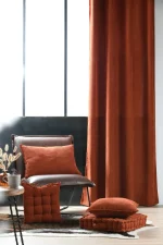 Draperie Dandy 140X260 cm, culoare arămiu, 100% poliester - imagine 2