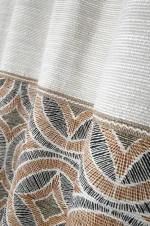 Draperie Tucano 140X260 cm, culoare bej/crem, 45% poliester 55% bumbac