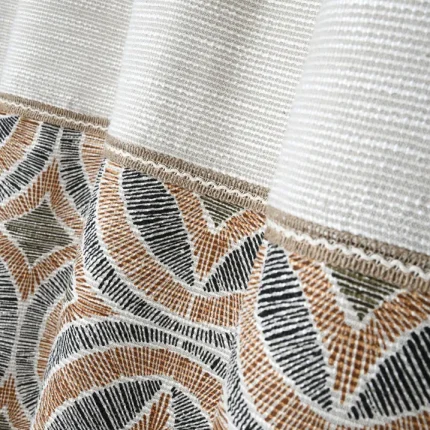 Draperie Tucano 140X260 cm, culoare bej/crem, 45% poliester 55% bumbac