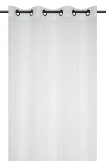 Perdea Tessa 140X260 cm, culoare alb, 100% poliester - imagine 2