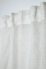 Perdea Voal Titus 140X260 cm, culoare crem, 5% in 95% poliester - imagine 3