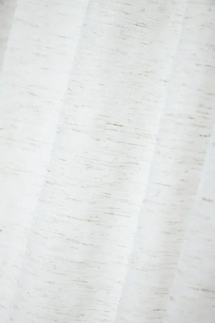 Perdea Voal Titus 140X260 cm, culoare crem, 5% in 95% poliester - imagine 2