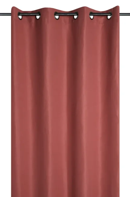 Draperie Milton 135X240 cm, culoare cărămiziu, 100% poliester - imagine 3