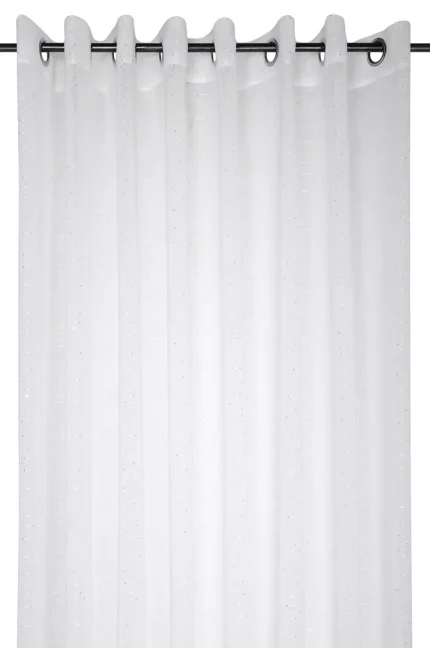 Perdea Celian 300X260 cm, culoare alb, 100% poliester - imagine 2