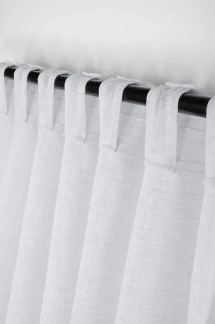 Perdea Madrid 290X260 cm, culoare alb, 100% poliester - imagine 4